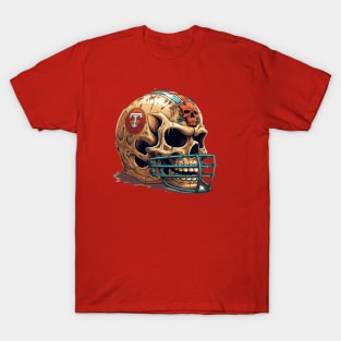 Skull with helmet T-Shirt